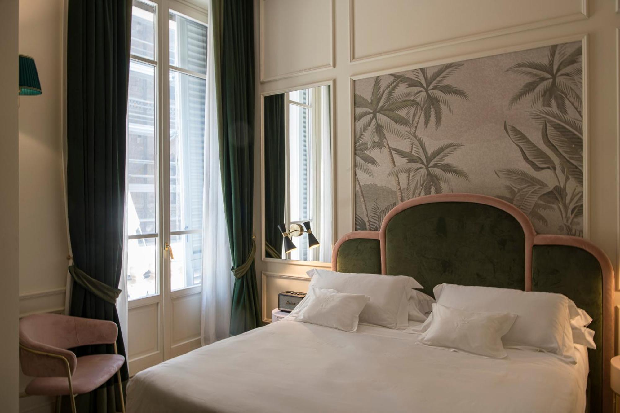 Hotel La Gemma Florenz Exterior foto A room at the hotel