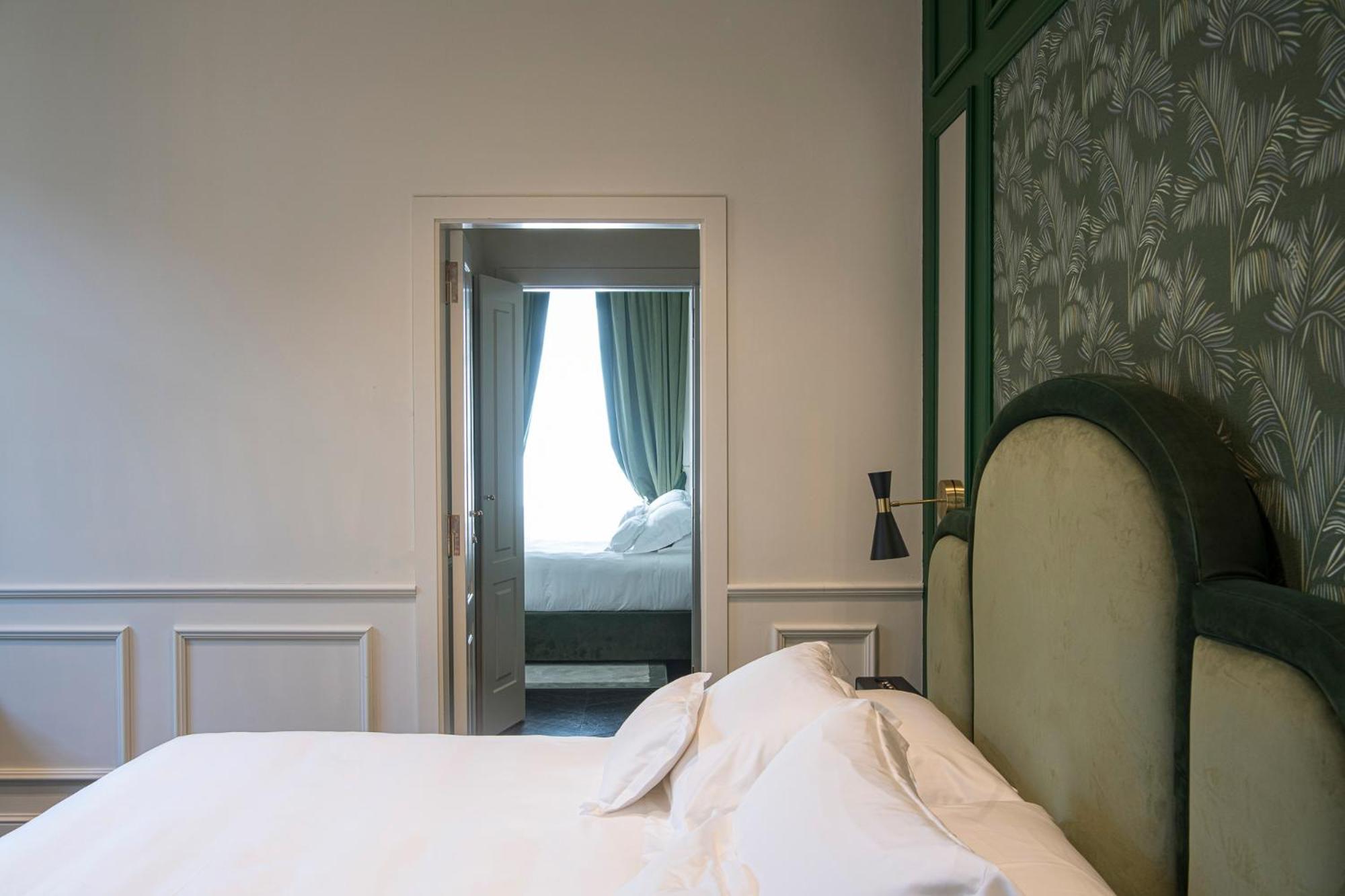 Hotel La Gemma Florenz Exterior foto A room at the hotel